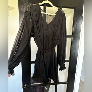 Pleated romper /dress